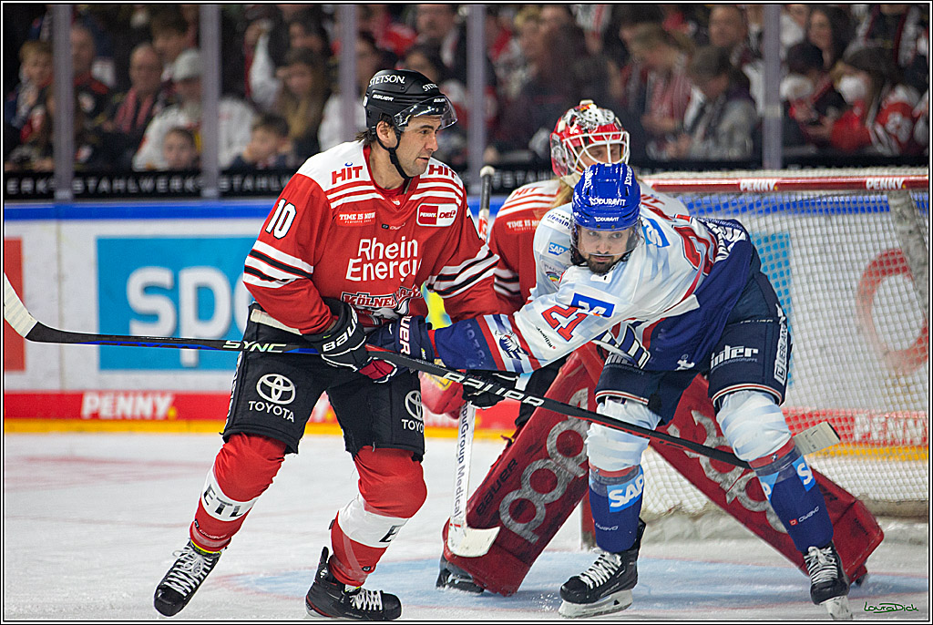 PENNY DEL; Koelner Haie-Adler Mannheim; Koeln, 17.03.2023
